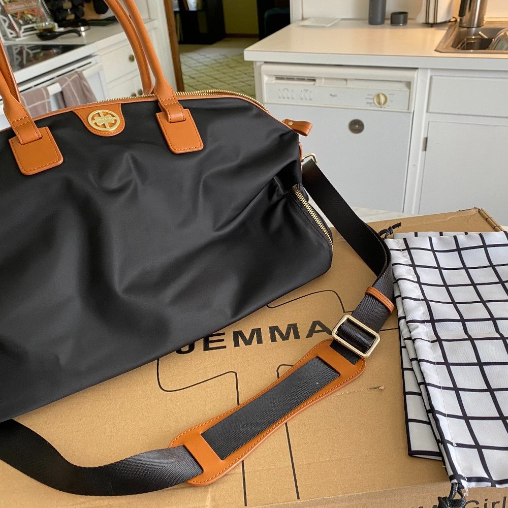 Black Jemma Birdie Tote